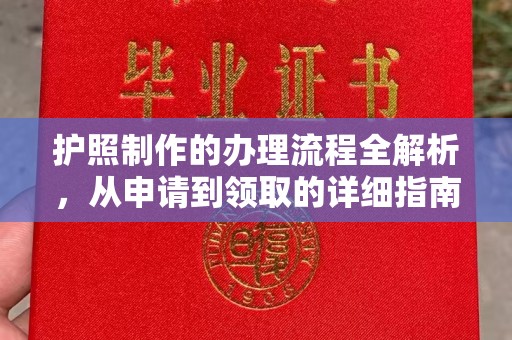 漳平护照制作的办理流程全解析，从申请到领取的详细指南